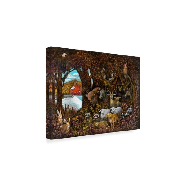 Bill Bell 'Peaceable Kingdom' Canvas Art,24x32